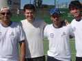 Abelardo Lemos e Daniel Camargo (vice campeões), José Guido Jr. e Renato Germek (campeões) - Categoria Avançados